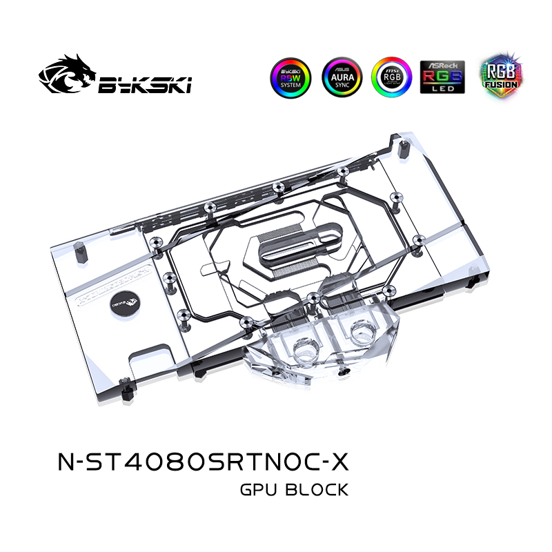 Bykski N-ST4080SRTNOC-X บล็อก  - Rtx 4080 Water Cooling Block บทวิจารณ์และราคา