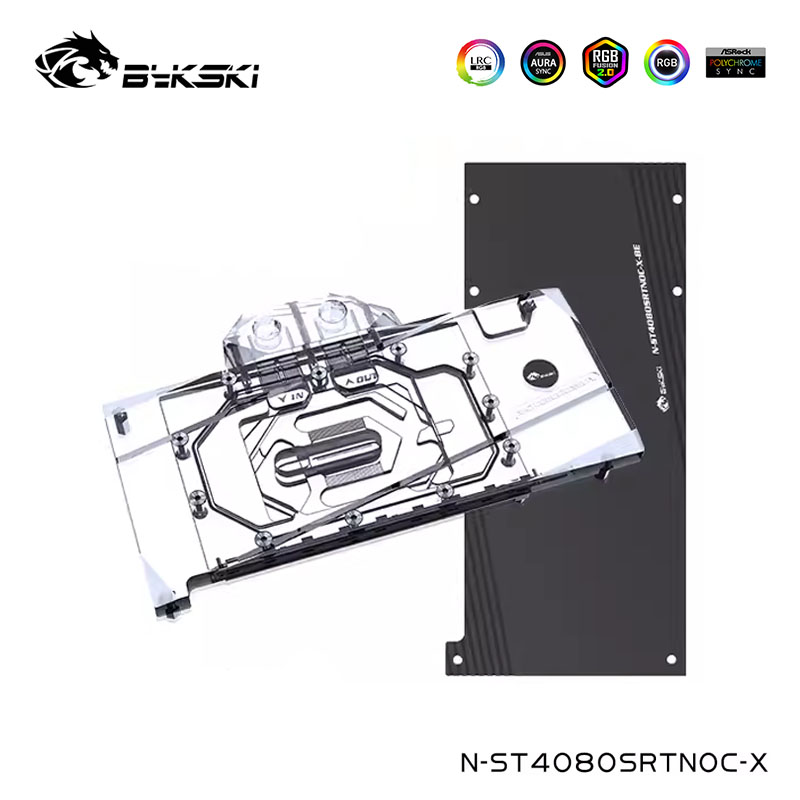 บล็อกน้ำไบค์สกี้ใช้สำหรับ ZOTA - Rtx 4080 Water Cooling Block บทวิจารณ์และราคา
