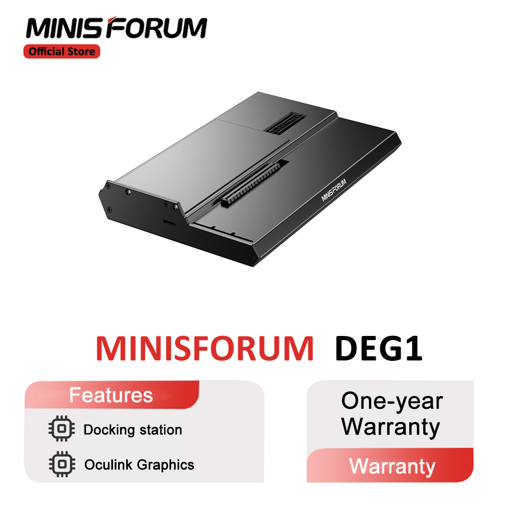 MINISFORUM DEG1 ภายนอก GPU Doc - Oculink Gpu Dock Station บทวิจารณ์และราคา