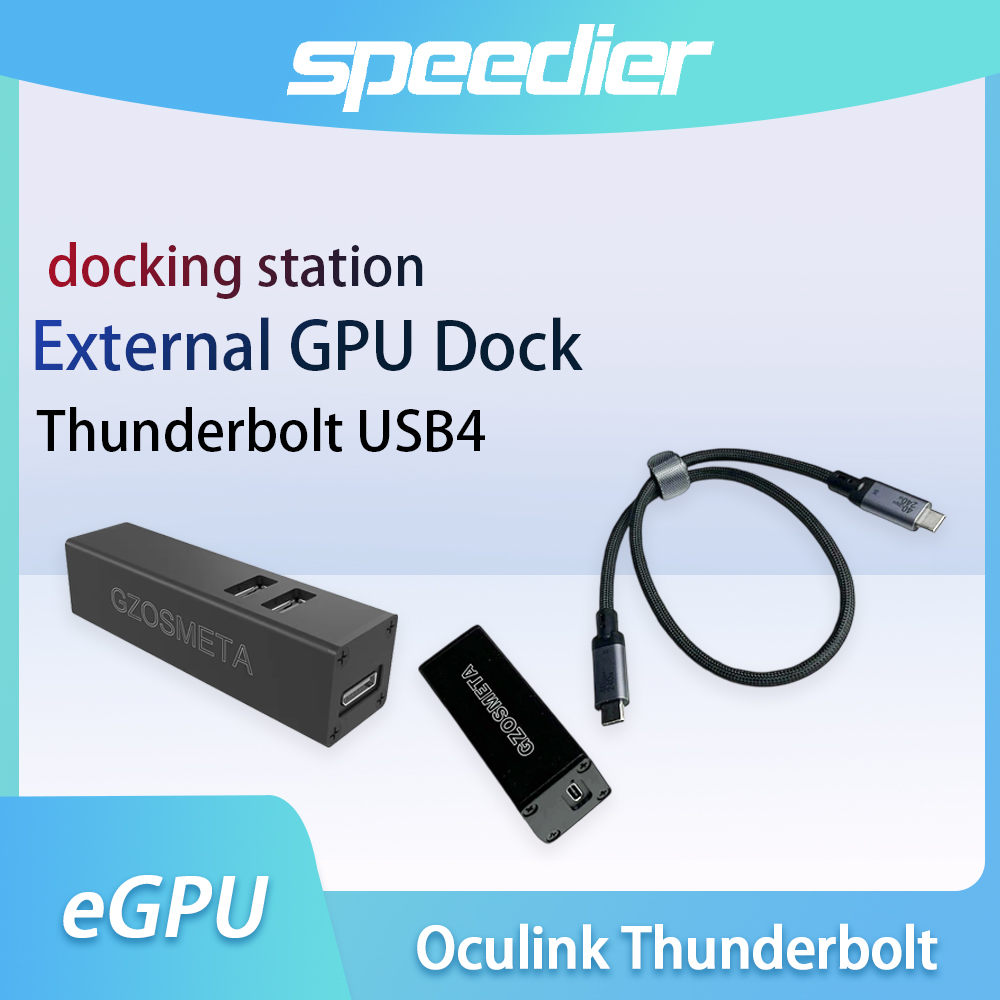 อะแดปเตอร์ Oculink Thunderbolt - Oculink Gpu Dock Station บทวิจารณ์และราคา