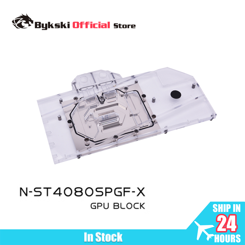 บล็อก GPU Bykski N-ST4080SPGF- - Rtx 4080 Water Cooling Block บทวิจารณ์และราคา